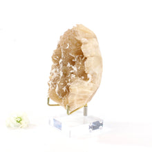 Load image into Gallery viewer, Stilbite crystal cluster with stand | ASH&amp;STONE Crystals Shop Auckland NZ

