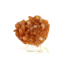 Load image into Gallery viewer, Large tangerine quartz crystal cluster with stand | ASH&amp;STONE Crystals Shop Auckland NZ
