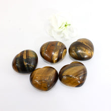 Load image into Gallery viewer, Tigers eye crystal heart - intuitively chosen | ASH&amp;STONE Crystals
