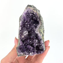 Load and play video in Gallery viewer, Crystals NZ: Amethyst crystal cluster
