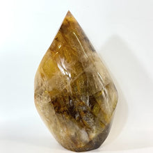 Load and play video in Gallery viewer, Extra large golden healer crystal flame 11.3kg | ASH&amp;STONE Crystals Shop Auckland NZ
