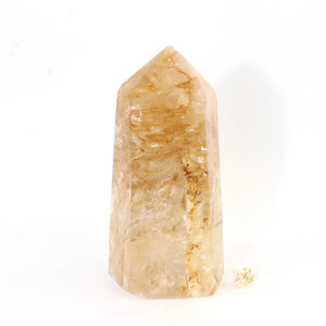 Large golden healer crystal in quartz point 3.62kg | ASH&STONE Crystals Shop Auckland NZ