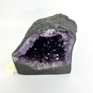 Large Crystals NZ: Large amethyst crystal cave 9.5kg