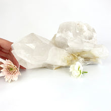 Load image into Gallery viewer, Large Crystals NZ: Large clear quartz crystal cluster 2.5kg
