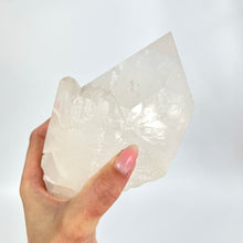 Load image into Gallery viewer, Large Crystals NZ: Large clear quartz crystal pointed cluster 2.09kg
