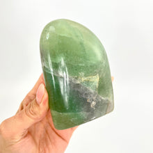 Load image into Gallery viewer, Large Crystals NZ: Large green fluorite crystal polished free form
