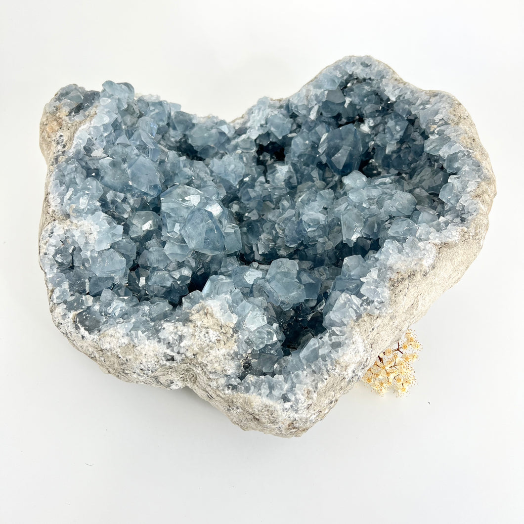 Large crystals NZ: Extra large celestite crystal cluster - 14.3kg