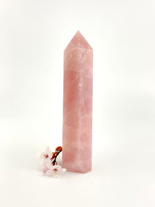 Large crystals NZ: Large rose quartz crystal generator