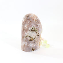 Load image into Gallery viewer, Large pink amethyst polished crystal with druzy &amp; cave | ASH&amp;STONE Crystals Shop Auckland NZ
