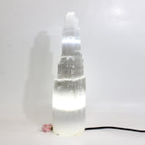Extra large selenite crystal lamp 3.86kg | ASH&STONE Crystals Auckland NZ