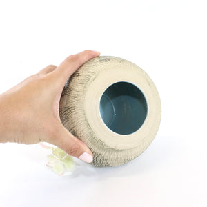 Large bespoke NZ handmade round ceramic vase | ASH&STONE Ceramics Shop Auckland NZ