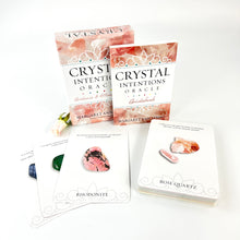 Load image into Gallery viewer, Oracle Cards NZ: Crystal intentions oracle cards
