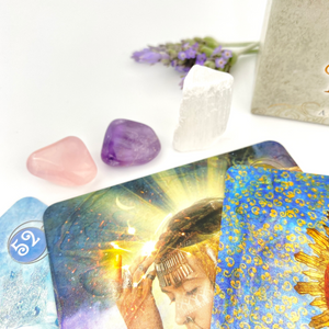 Oracle & Crystal Packs NZ: Goddess power oracle cards & crystal pack